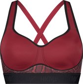 Hunkemöller Dames - Sport collectie - HKMX Sport bh The All Star Level 2  - Rood - maat C95