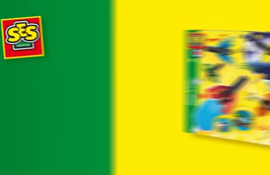 SES - Stenen schilderen - 5 stenen om te versieren - 6 kleuren verf