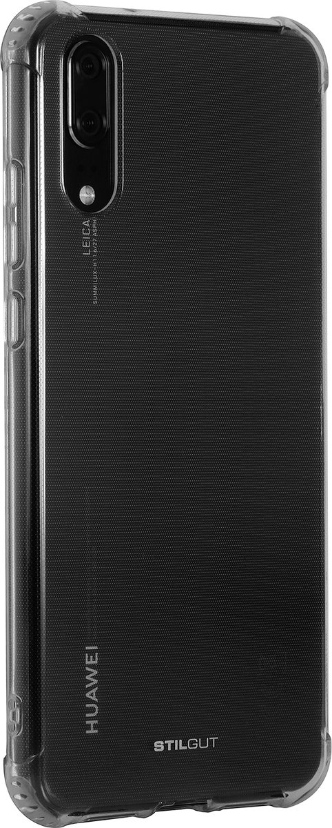 Stilgut - Telefoonhoesje Huawei P20 - Transparant - Backcover