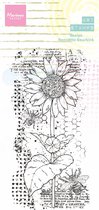 #7 Art Stamps Sunflower