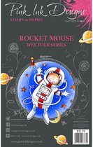 Pink Ink Designs - Clear stamp set Rocket mouse