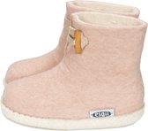 Vilten kinderslof Boots Soft Pink Colour:Roze/ Ecru Size:28