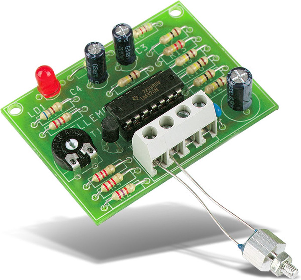 Velleman Vorstmelder 10 - 15 V Dc/25 Ma 56 X 42 Mm Groen