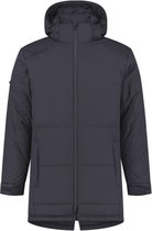 Masita | Winterjas Dames Heren - Comfortabele Fleece Binnenvoering - Afneembare Capuchon - ANTHRACITE GREY - XXXL