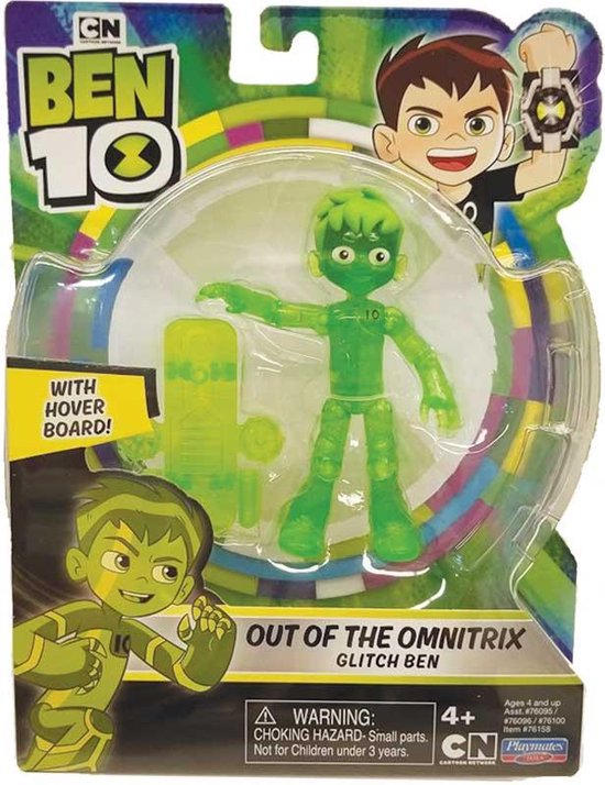 Ben10 5 Basic Figure Omni-Glitch Heroes Ben Four Arms Rath | PICK.A.ROO