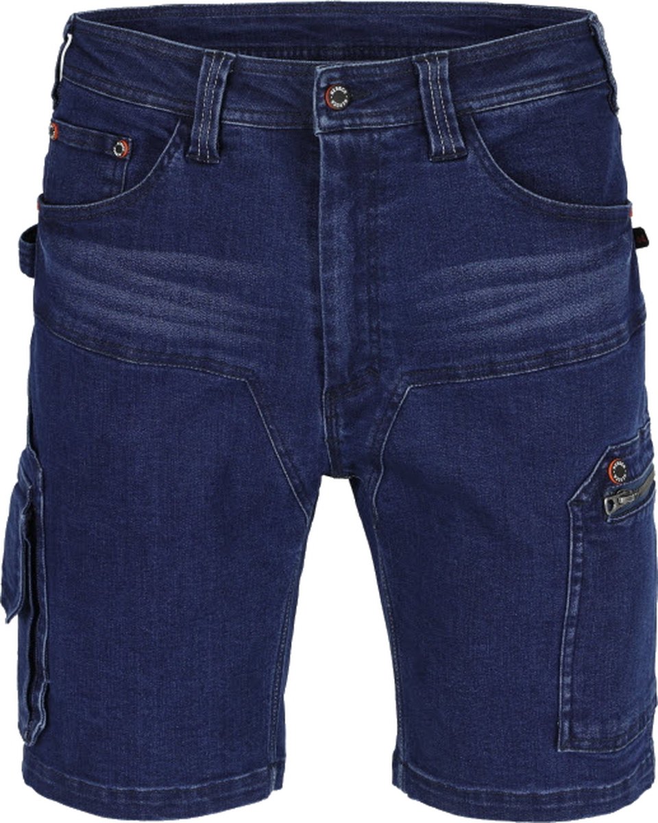 Herock Lago jeans korte werkbroek Experts (2001) - Blauw - 38