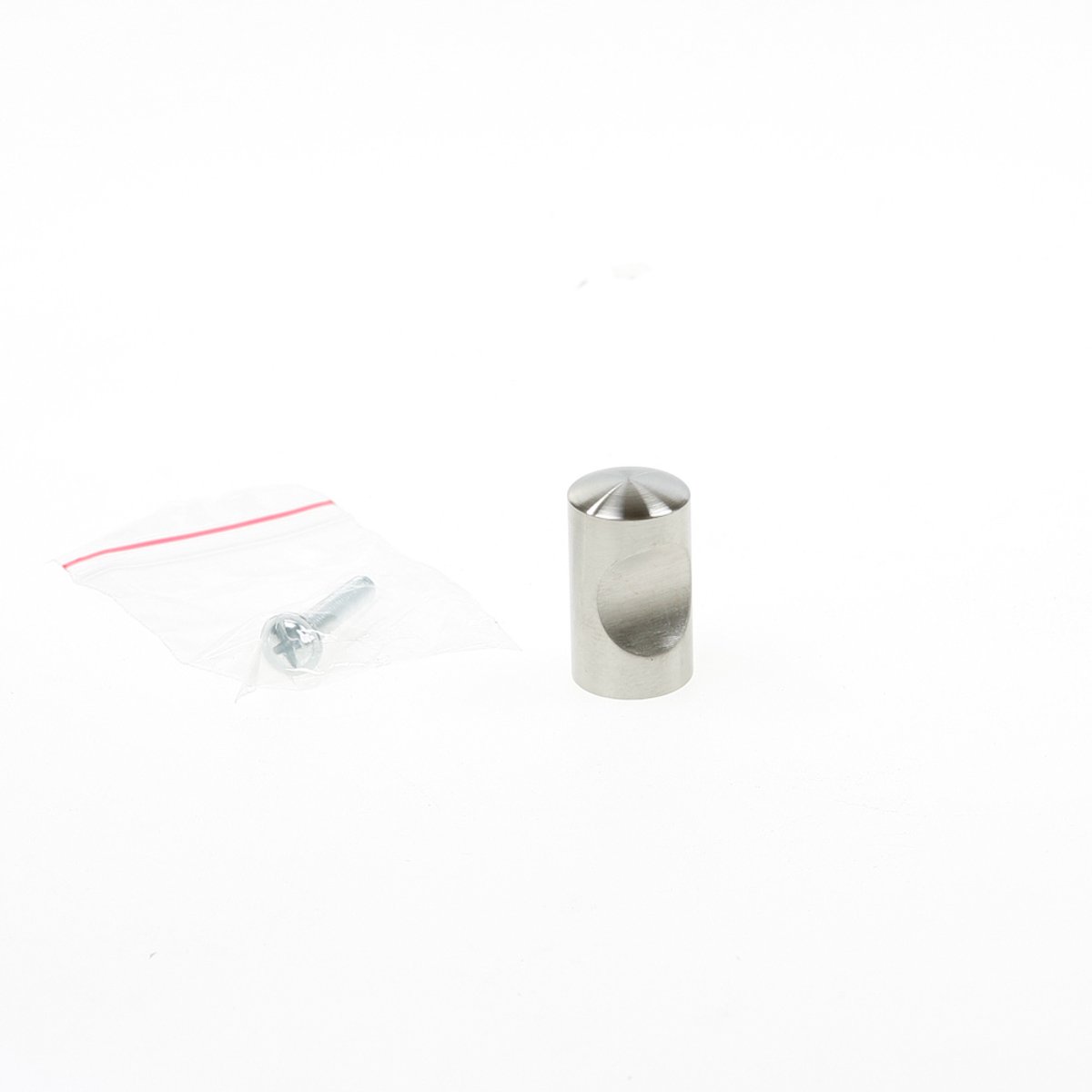 Oxloc Knop rond RVS 15mm