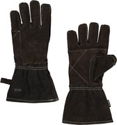 Lederen DNR BBQ-handschoenen | Echt leer, stoer, hittebestendig en zeer comfortabel