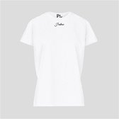 T-SHIRT VELVET BLACK JADORE WHITE (M)