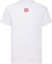 T-SHIRT RED TIGER WHITE (XS)
