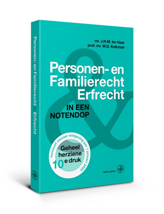 Personen- en Familierecht & Erfrecht - cover