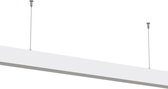 LED Linear hangarmatuur wit - kantoorlamp - 40 watt | 120cm | 4000K - Naturel wit