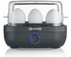 Severin EK 3165 - Eierkoker - electrisch - 6 eieren - zwart