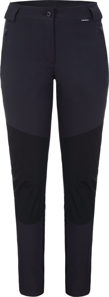 Icepeak Doral Trousers Dames Softshell broek Antraciet