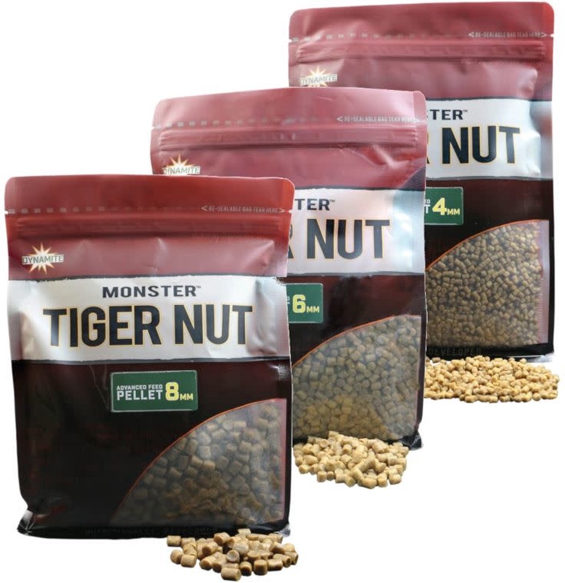 Dynamite Baits Monster Tiger Nut Pellets | 1kg 4mm