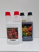 Aquarium bemesting Complete + Carbo voeding 2 x 500 ml