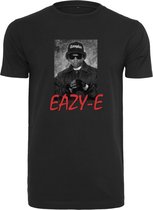 Urban Classics Heren Tshirt -S- Eazy E Logo Zwart