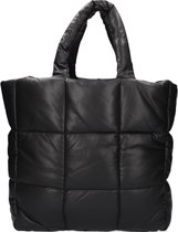 Stand Studio Assante Faux Leather Puffy Bag Handtassen - Zwart