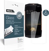 dipos I 2x Pantserfolie helder compatibel met Blackview BV9000 Pro Beschermfolie 9H screen-protector