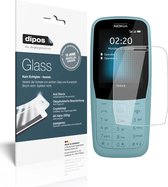 dipos I 2x Pantserfolie helder compatibel met Nokia 220 4G Beschermfolie 9H screen-protector