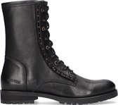 Giga G3801 Veterboots - Laarzen Met Veters - Meisjes - Zwart - Maat 42