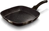 Bol.com Berlinger Haus Grillpan Shiny Black 28 Cm Aluminium Zwart aanbieding