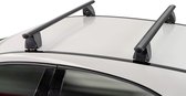 Barres de Galeries de toit Peugeot 5008 I 2009-2017 Menabo Delta noir