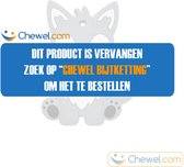 Bijtketting  - Kauwketting - Cartoon Vos - Grijs
