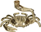 SVJ Home Decorations Krab Kandelaar - 22 x 18 x 13 cm - Goud