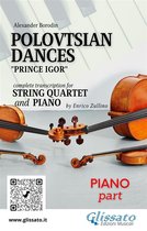 Polovtsian Dances for String Quartet and Piano 5 - Piano part of "Polovtsian Dances" for String Quartet and Piano