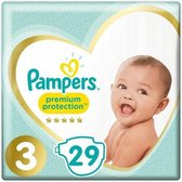 4x Pampers Premium Protection Luiers Maat 3 (6-10 kg) 29 stuks