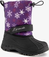 Gevoerde kinder snowboots paars - Maat 28 - Moonboots