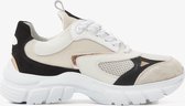 VIA VAI Sue Rose Sneakers - Beige Zwart - Maat 40