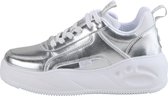 Buffalo sneakers laag flat smpl 2.0 Zilver-38 (38)
