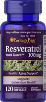 Puritan's Pride Resveratrol 100 mg - 120 softgels