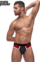 Male Power Panel Thong black L/X