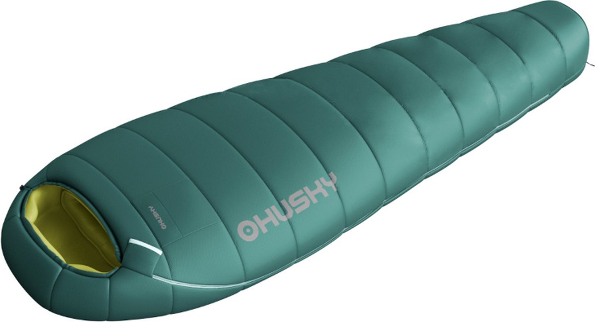 Husky mummyslaapzak Magnum 2021 -15°C 220 x 85 cm - Groen