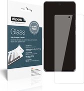 dipos I 2x Pantserfolie helder compatibel met Honor 60 Beschermfolie 9H screen-protector (expres kleiner dan het glas omdat het gebogen is)