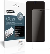 dipos I 2x Pantserfolie mat geschikt voor Xiaomi Redmi Note 11 Pro Plus Beschermfolie 9H screen-protector (expres kleiner dan het glas omdat het gebogen is)