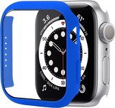 Mobigear Color Hardcase Hoesje voor Apple Watch Series 7 (41mm) - Blauw