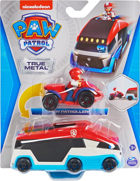 PAW Patrol LA PAT' PATROUILLE - PACK PAT' PATROUILLEUR TRUE METAL - Pack  Camion