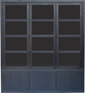 Fort collection 3 door cabinet (black) 175x40x194-focb002blk