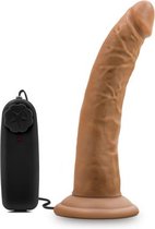 Dr Skin - Dr. Skin - Dr. Dave Vibrator Met Zuignap - Mocha - Dildo - Vibrator - Penis - Penispomp - Extender - Buttplug - Sexy - Tril ei - Erotische - Man - Vrouw - Penis - Heren -