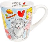 BLOND MOK DOG LOVER