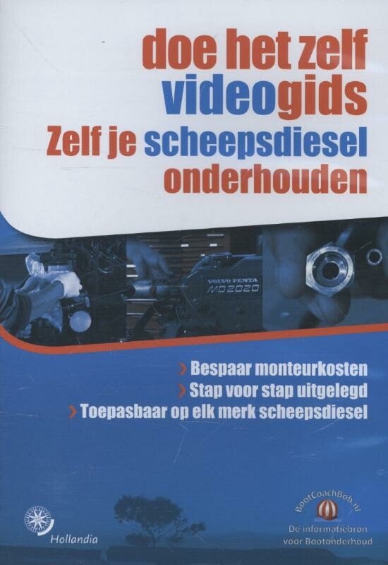 Cover van het boek 'Zelf je scheepsdiesel onderhouden' van Meindert Giessen