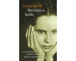 Omslag van Wat blijft is liefde