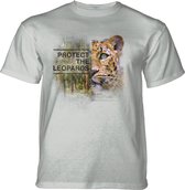 T-shirt Protect Leopard Grey S