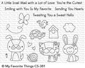 Cute Critters Clear Stamps (CS-381)