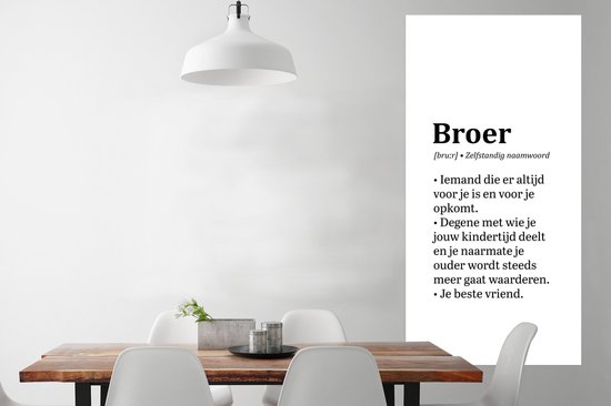 Affiche Frère - Citation - Ami - 75x150 cm