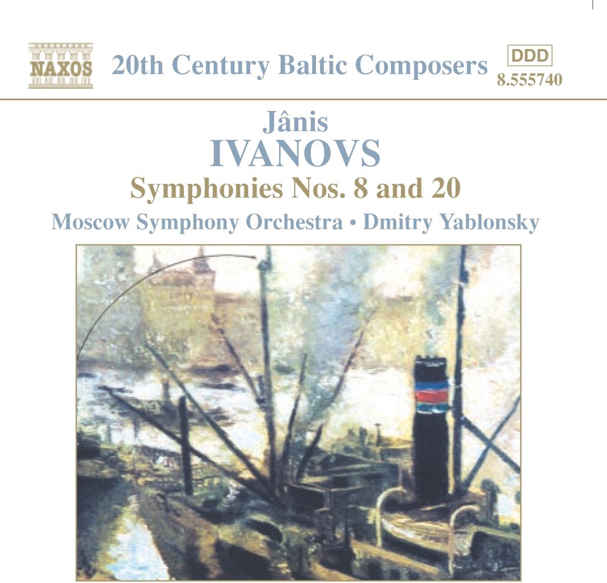 Moscow Philharmonic Orchestra, Dmitry Yablonsky - Ivanovs: Symphonies Nos. 8 & 20 (CD)